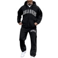 thumbnail image 1 of Sweatsuit For Men 2 Piece Outfits Long Sleeve Sweatsuit Set Full Zip Running Jacket and Pants Track Suit for Jogging or Warm Up, 1 of 4