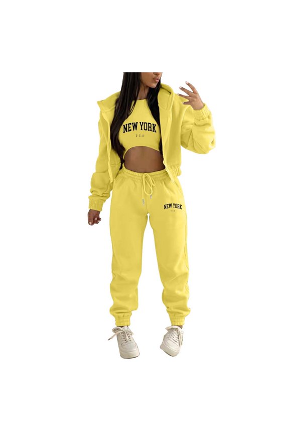 Sweatsuits 2pcs Sets Womens Clearance Oversized Fall Women Sweat Suits 2 Piece Set Lightweight Comfortable Lounge Womens Jogging Suits 2 Piece Set Women's Plus Size Clothes Clearance