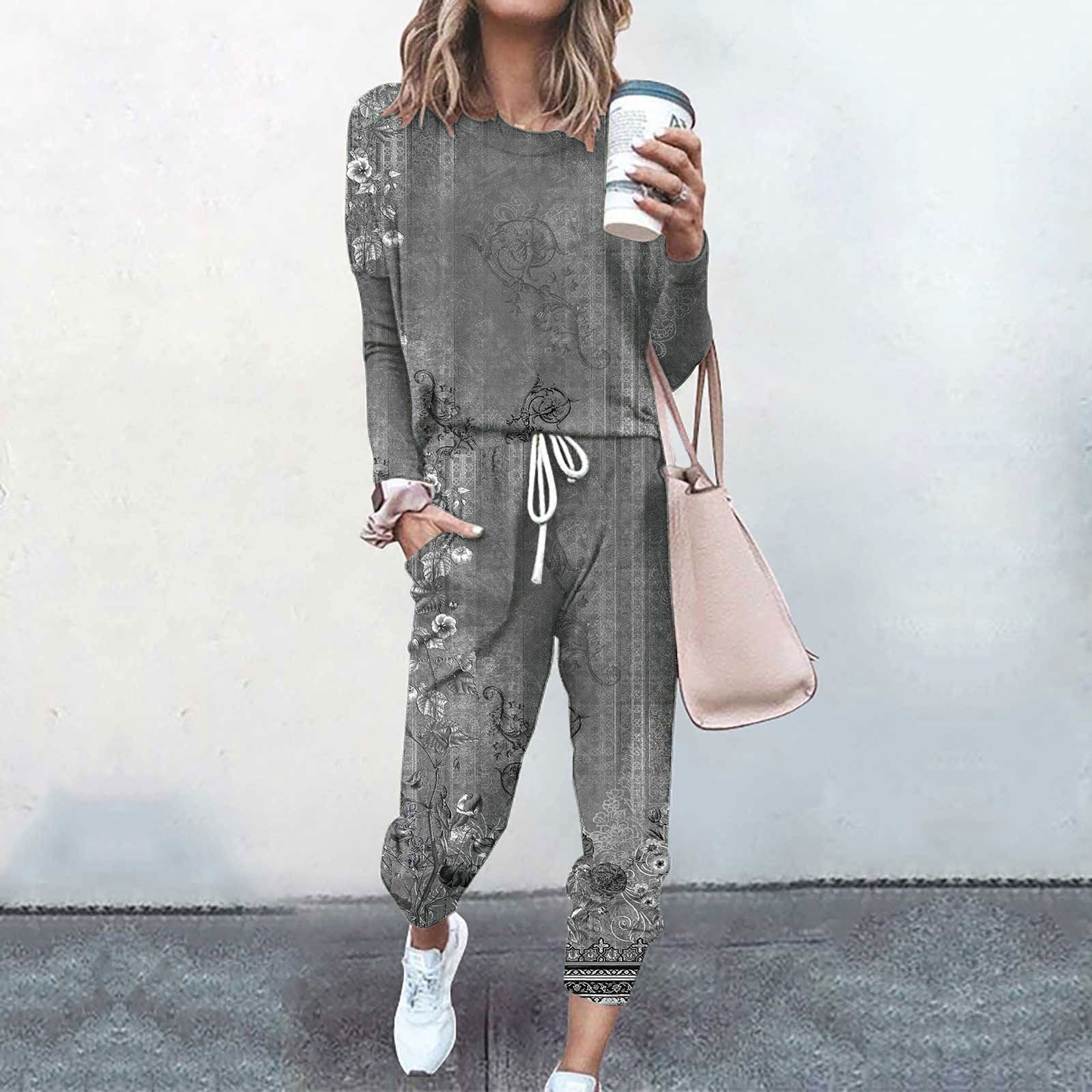 Seam Front Sweat Jogger Set