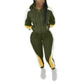 thumbnail image 1 of Sweatsuits For Women Sevevn Womens Casual Color Block 2 Piece Outfit Long Pant Set Sweatsuits Tracksuits, 1 of 9