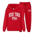 thumbnail image 1 of Sweatsuits Women 2 Piece Outfit - Long Sleeve Hoodie With Sweatpants Set Matching Lounge Sets for Women Outfit Sets for Women, 1 of 2