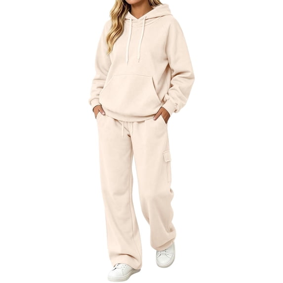Sweatsuits Women 2 Piece Outfit Matching Tops and Bottoms Women Summer Oversized Womens Summer Sets Sweat Sets Jogging Suits for Women Long Sleeve Sweatshirt Women Lounge Sets for Women