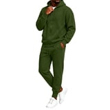 Set Up Tracking Sweatsuits for Men Tracksuit Men Track Suits 2 Piece Set Zip Up 2XL ...