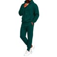 Set Up Tracking Sweatsuits for Men Tracksuit Men Track Suits 2 Piece Set Zip Up L ...