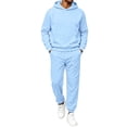 thumbnail image 1 of Sweatsuits for Mens Sweat Suit Jogging Track Suits 2 Piece Matching Sets Outfits Casual Comfy Athletic Tracksuits, 1 of 3