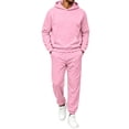thumbnail image 1 of Sweatsuits for Mens Sweat Suit Jogging Track Suits 2 Piece Matching Sets Outfits Casual Comfy Athletic Tracksuits, 1 of 3
