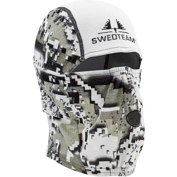 SwedTeam Ridge Camouflage Hood Face Mask - Desolve Zero Camo