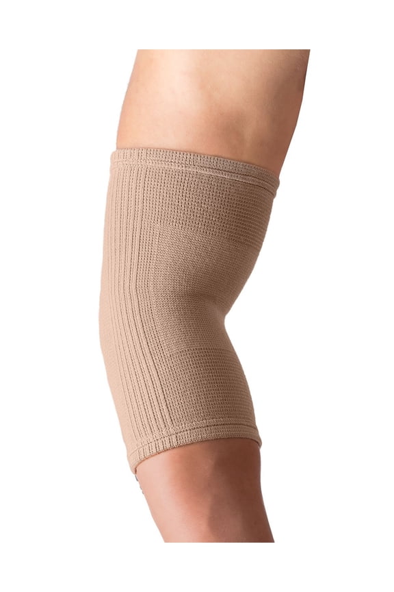 Elastic Elbow Sleeve, Compression Support for Tendonitis & Pain Relief, Ventilated, Medium