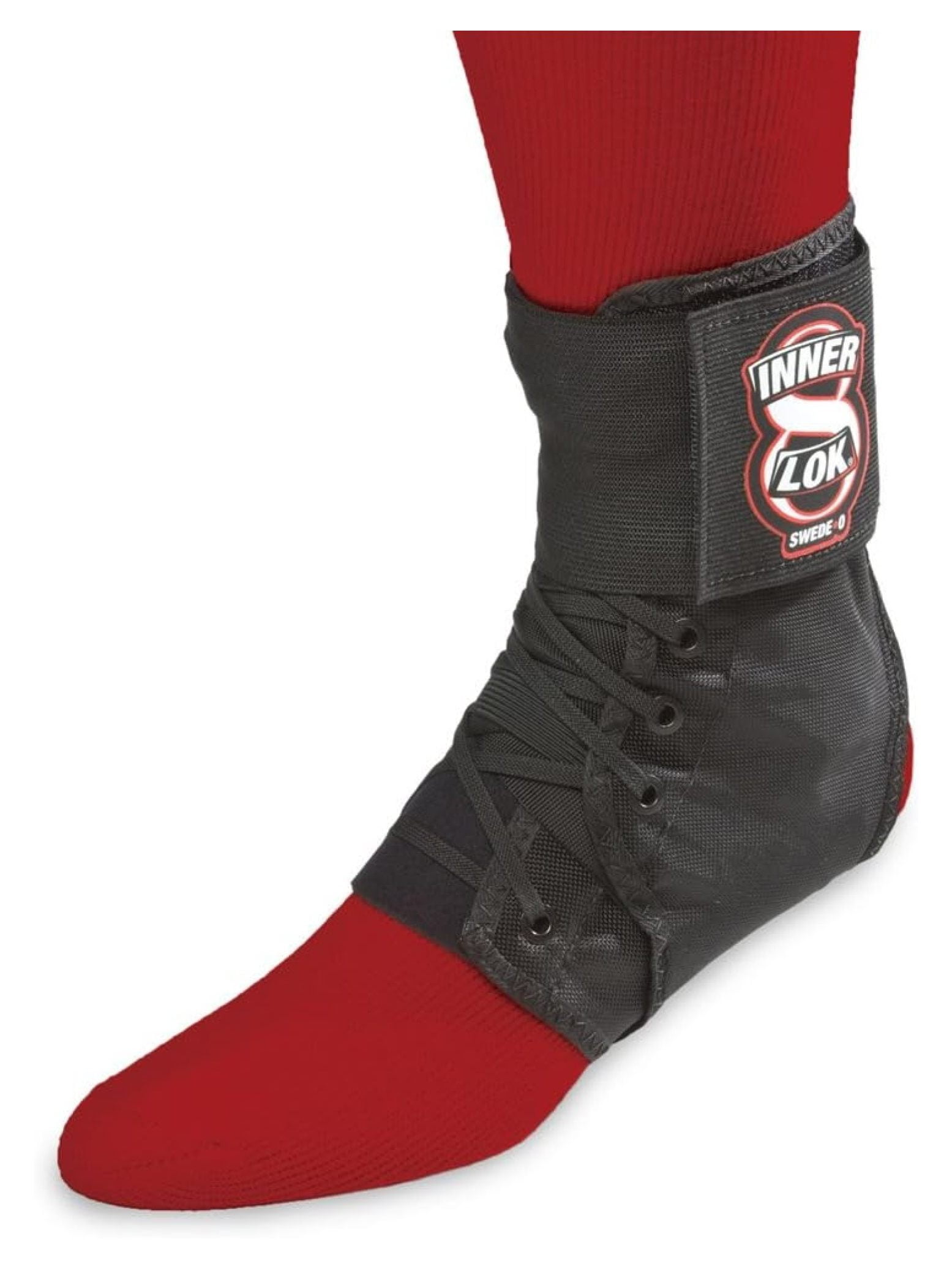 Swede-O Inner Lok Ankle Brace, Black, Medium