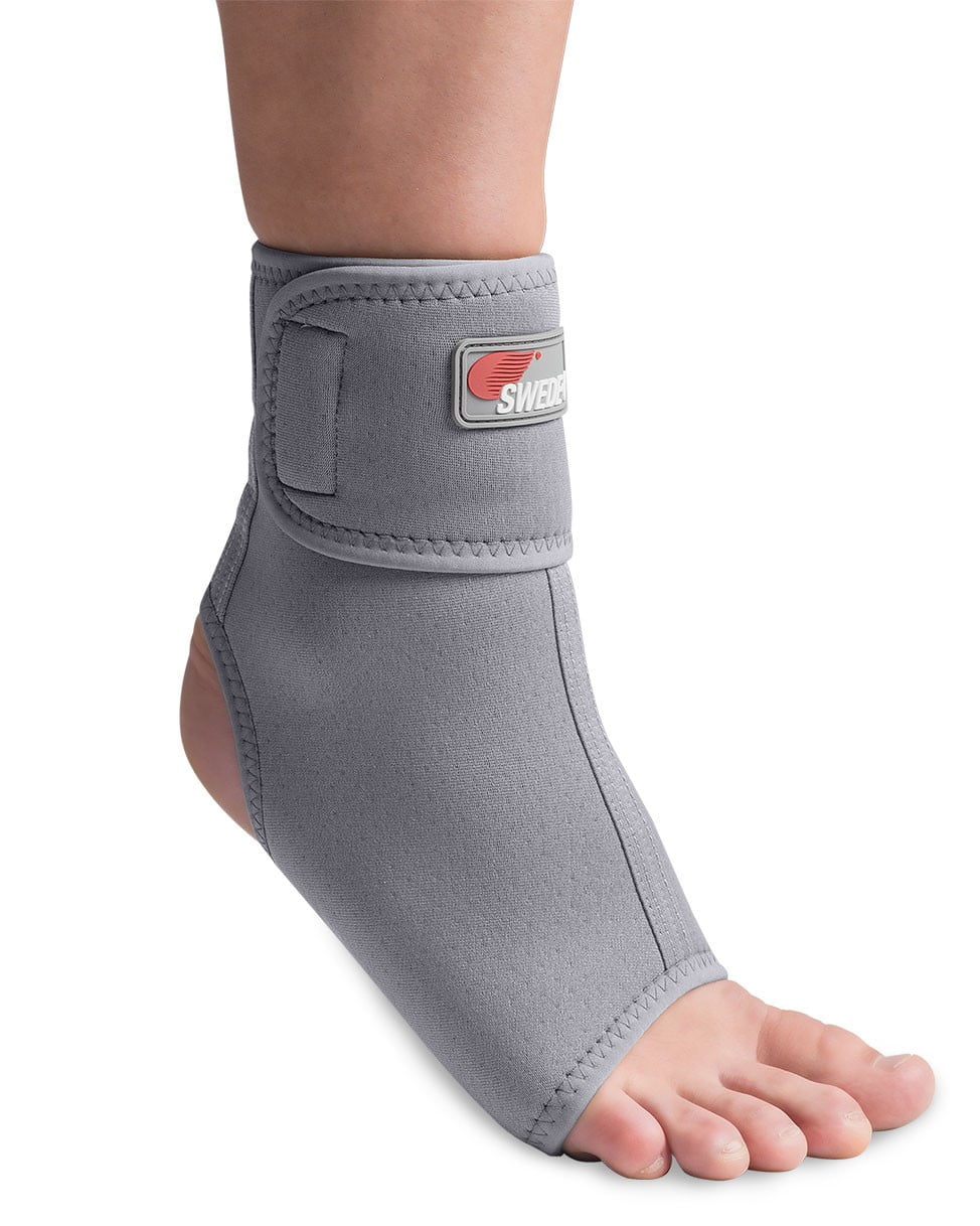 Swede-O Thermal Vent Ankle Wrap Brace- Gray, Small