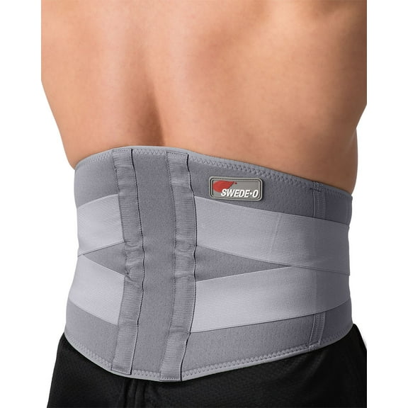 Swede-O Thermal Vent Lumbar Support, Breathable Compression, Heat Therapy, Lower Back Stability Belt, Large