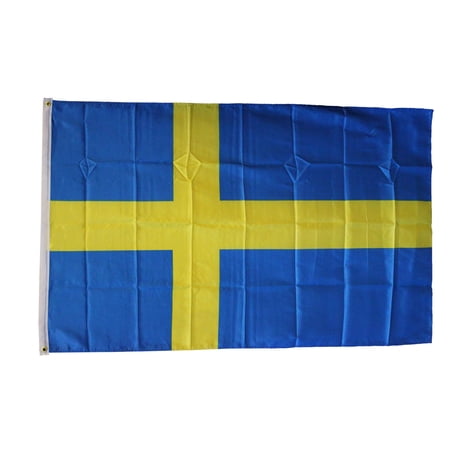 Sweden - 3'X5' Polyester Flag