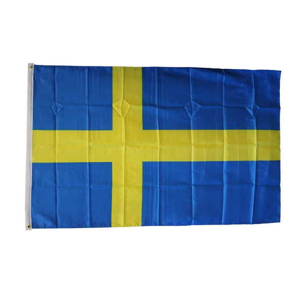 Sweden - 3'X5' Polyester Flag