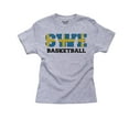 thumbnail image 1 of Sweden Basketball - Olympic Games - Rio - Flag Boy's Cotton Youth Grey T-Shirt, 1 of 2