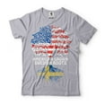 thumbnail image 1 of Sweden Flag Shirt Swedish Roots Shirt American Grown With Swedish Roots Shirt Sweden Patriotic Shirt (Large Grey), 1 of 6