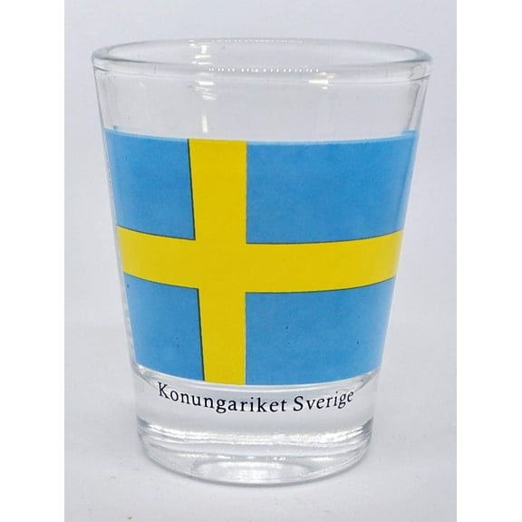 Sweden Flag Shot Glass