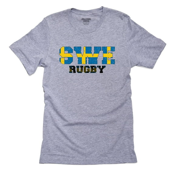 Sweden Rugby - Olympic Games - Rio - Flag Men's Grey T-Shirt