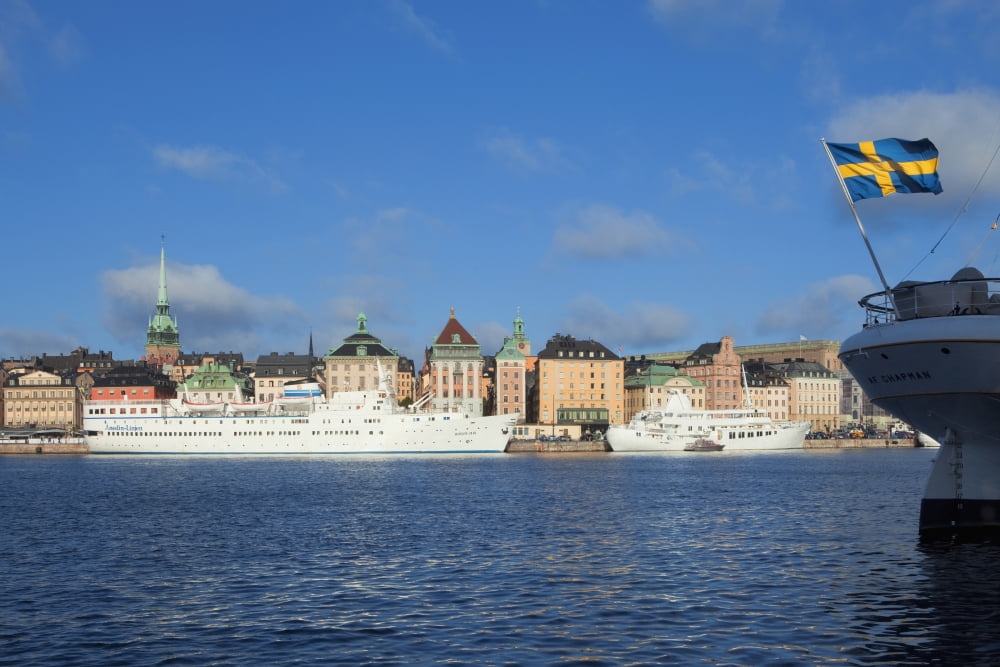 Sweden Stockholm - The Old Town Canvas Art - Panoramic Images (36 x 12)