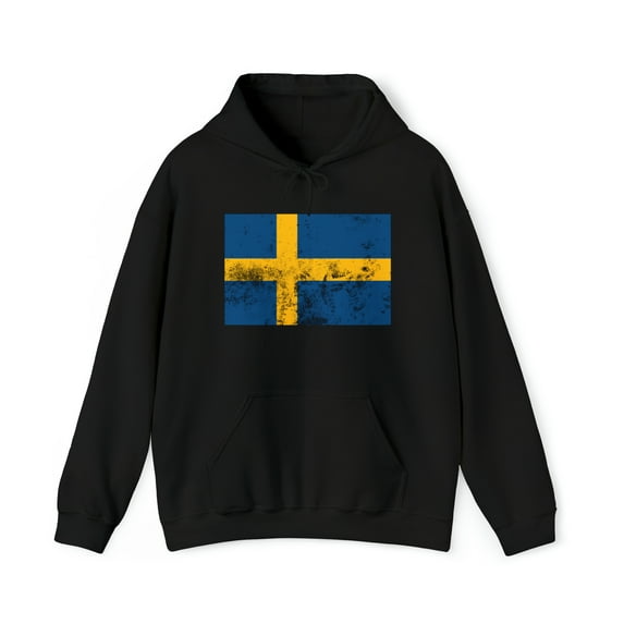 Sweden Swedish Flag Pride Hoodie, Gifts, Hooded Sweatshirt