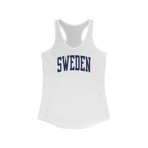 Sweden Swedish Moving Away Pride Tank Top Gifts Shirt Womens Sleeveless