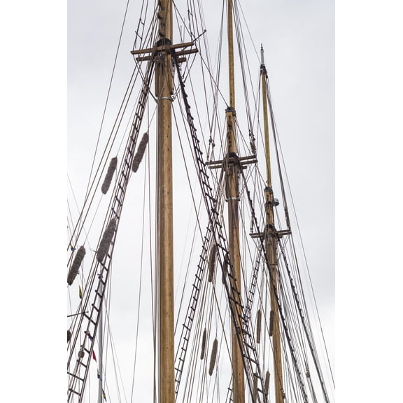 Art.com Sweden, Vastragotland and Bohuslan, Gothenburg, Klippan District, sailing ship Photographic Print by Walter Bibikow, 16" x 24"