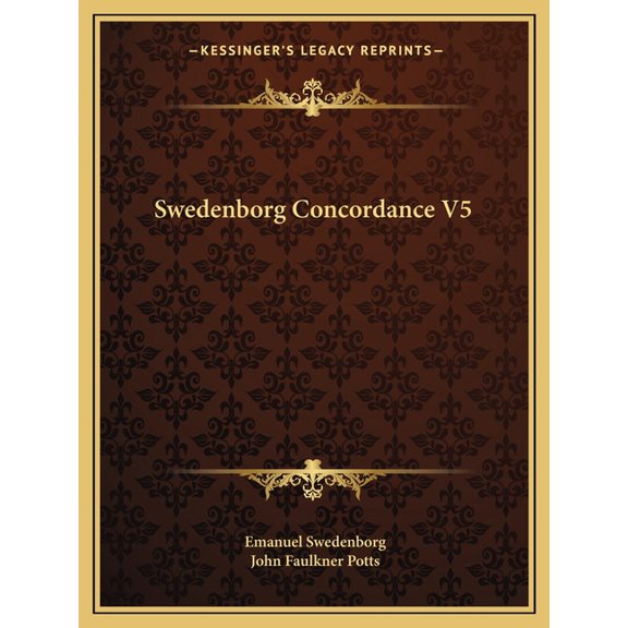 Swedenborg Concordance V5 (Paperback)