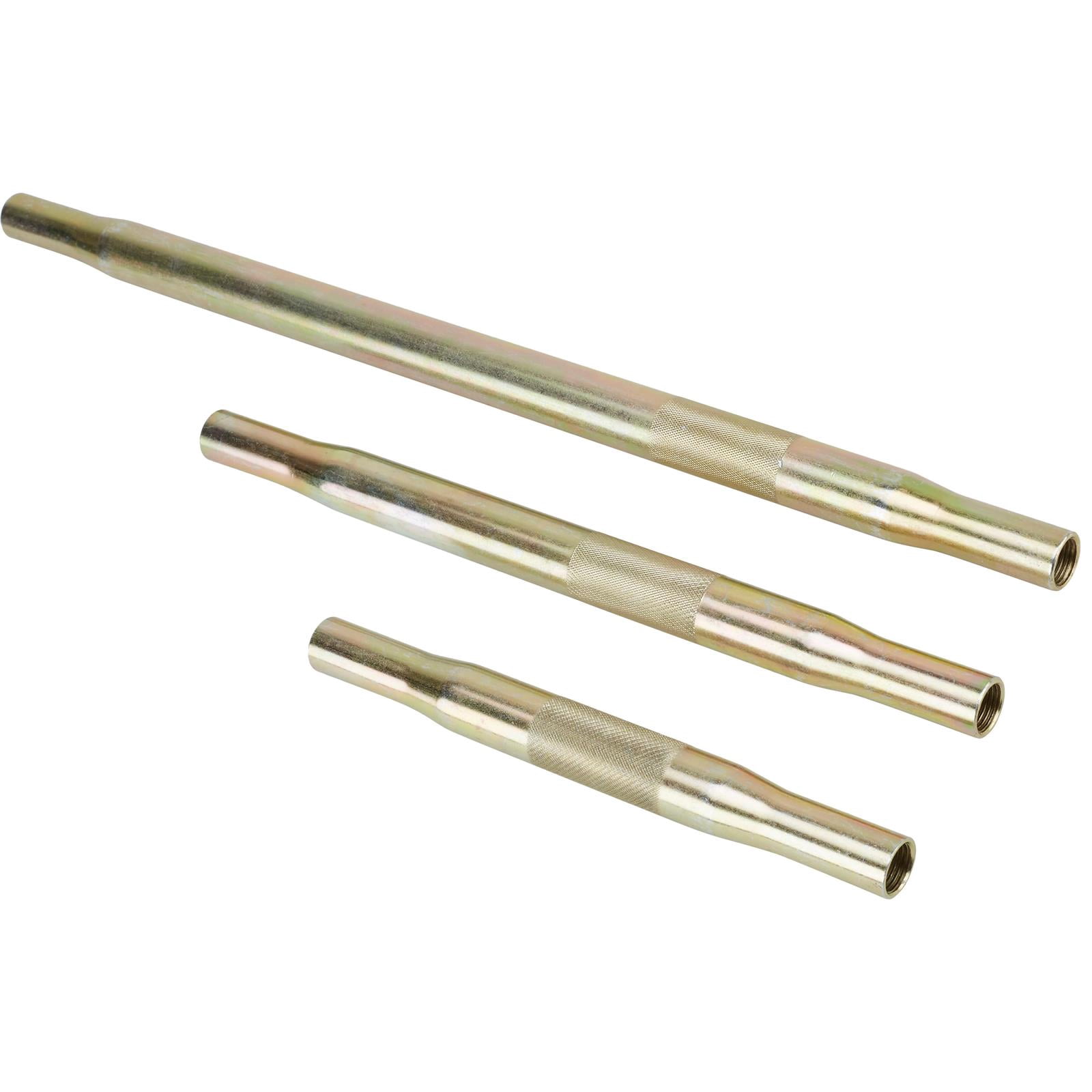Speedway Motors Swedged Steel Adjustable Tube with 1/2-20 RH/LH Threads, Zinc Plated 3/4″ OD Adjustable Rod End Tube for Suspension, Tie Rods, Drag Links, and Chassis Builds