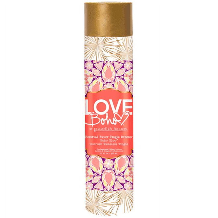 Swedish Beauty Love Boho Festival Fever Tanning Lotion 10oz.