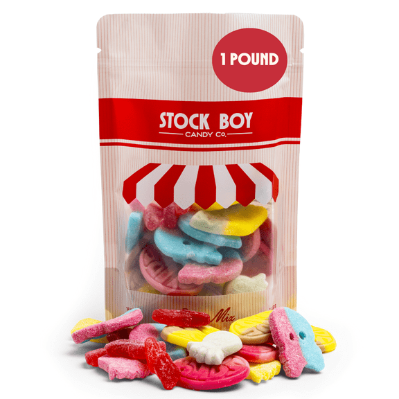 Swedish Bubs Assortment - Swedish Candy - Stock Boy Candy Co. - 1 Pound Bag- Imported from Sweden