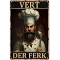 thumbnail image 1 of Swedish Chef Vert Der Ferk 5D Diamond Art Kits for Adults - Chef Full Drill Round Diamonds 16x24 Inch Ideal for Gifts and Holiday Decor, 1 of 7