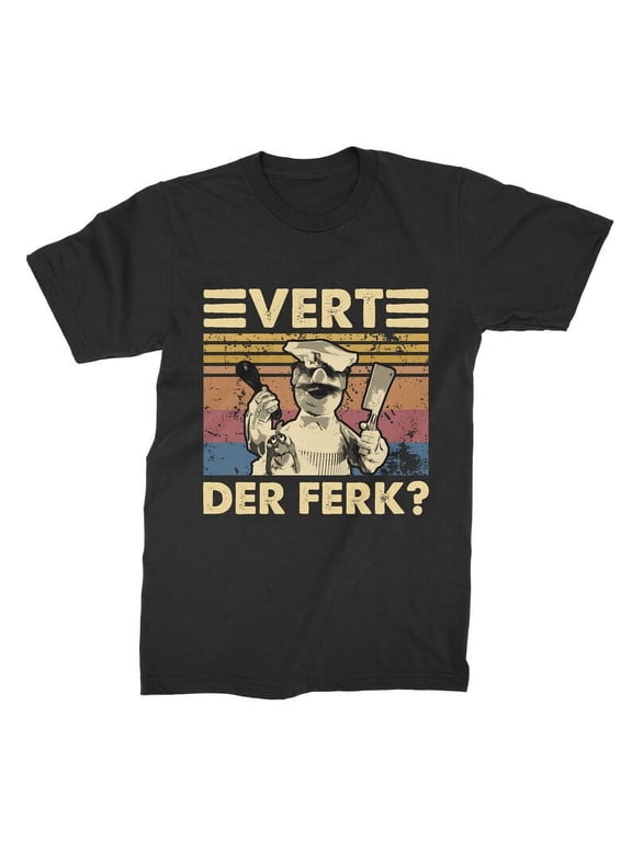 Swedish Chef, Vert Der Ferk Vintage T Shirt, Gift for Men and Women