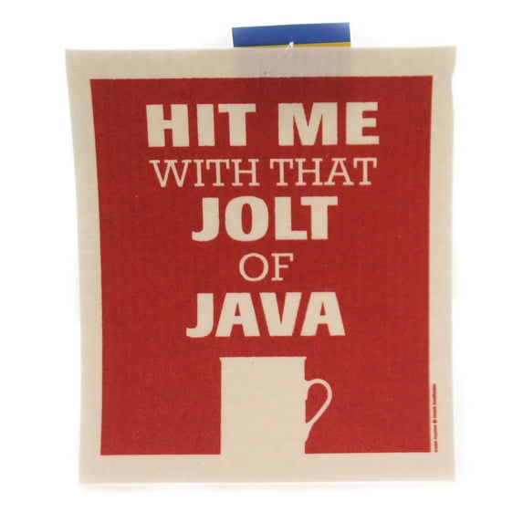 Swedish Dish Cloth Cup Of Java Fabric Coffee Espresso 22113