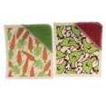 thumbnail image 1 of Swedish Dish Cloth Chicken And Carrot Scrubby Set Absorbent Cleaning Cloth Non-Abrasive Ws0205sc, 1 of 3
