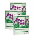 thumbnail image 1 of Swedish Dishcloth Purple Tulips Set Of 3 Cloths | ECO Friendly Sponge Cloth | Paper Towel Replacement, 1 of 6
