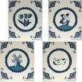 thumbnail image 1 of Swedish Dishcloths Dutch Designs Set of 4 Eco Friendly Reusable Absorbent Cleaning Cloth, 1 of 3