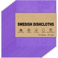 thumbnail image 1 of SHBOTO Swedish Dishcloths for Kitchen | 10 Pack Absorbent Cellulose Sponge Cloths Washable | Non-Scratch Reusable Paper Towels Quick Drying Cleaning Rag, 1 of 11