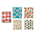 thumbnail image 1 of Swedish Dishcloths for Kitchen | 5 Pack Watercolor Swedish Dish Towels | Cellulose Sponge Cloths | Non-Scratch Reusable Paper Towels Washable | No Odor, Biodegradable Cloths - Style:Style 1;, 1 of 6