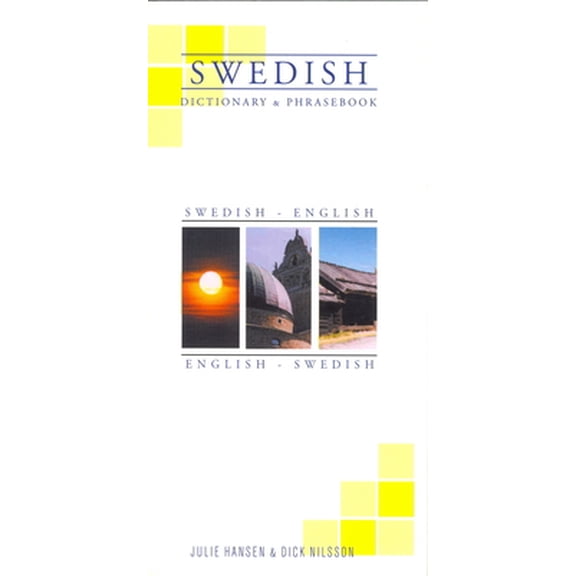 Pre-Owned Swedish-English English/Swedish Dictionary and Phrasebook (Paperback) 0781809037 9780781809030
