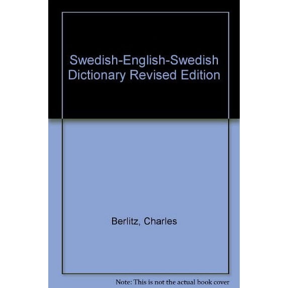 Pre-Owned Berlitz Swedish-English Pocket Dictionary (Paperback) 0029645700 9780029645703