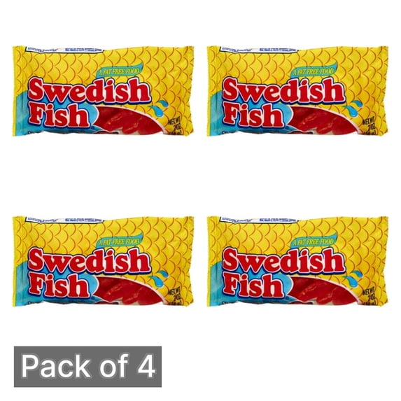 Swedish Fish 2 oz bag - Pack of 4 - Walmart.com