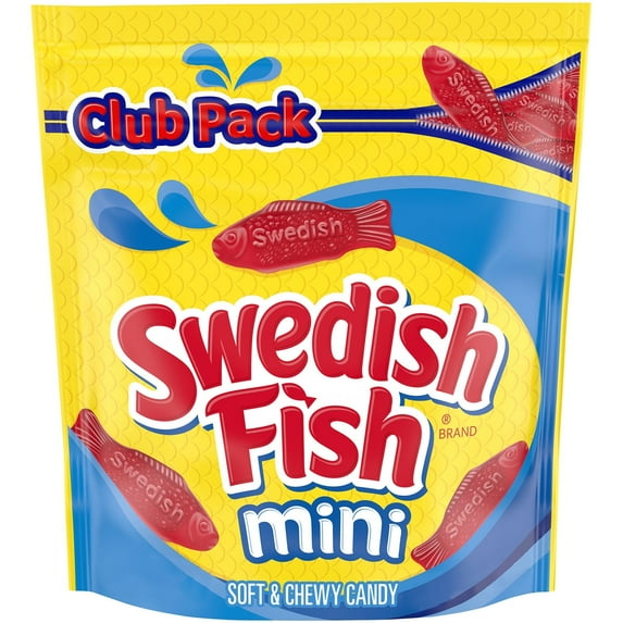 Swedish Fish Mini Soft & Chewy Candy (Original Flavor, 3.5-Pound Bulk Bag)