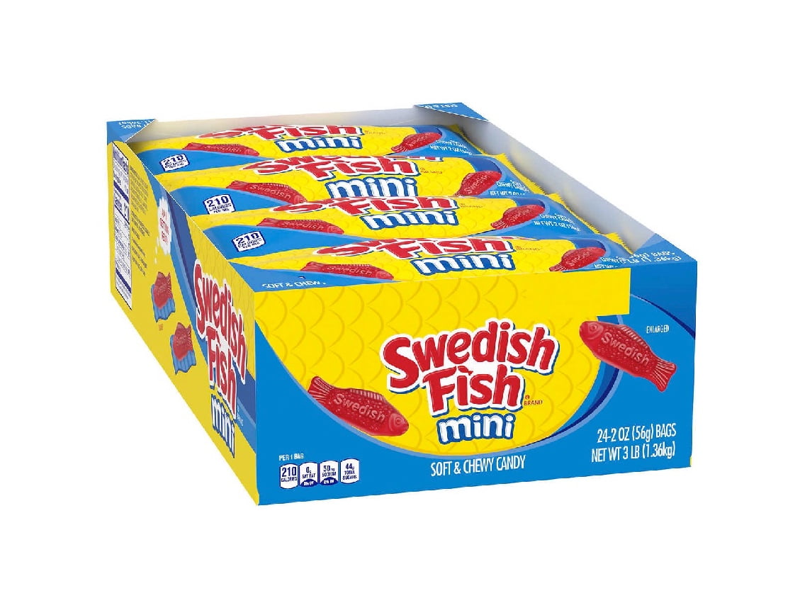 Swedish Fish® Mini Soft & Chewy Candy, 24 ct / 10.5 oz - Baker's