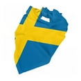 thumbnail image 1 of Swedish Flag Dog Bandanas Triangle Dog Scarfs For Small Medium Large Dogs And Cats, 1 of 6