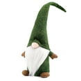 thumbnail image 1 of Swedish Gnome Christmas Decoration - Faceless Gnome - Scandinavian Elf - Plush Birthday Gift - Home Decor Christmas Decoration Doll -Green 15.7in, 1 of 11
