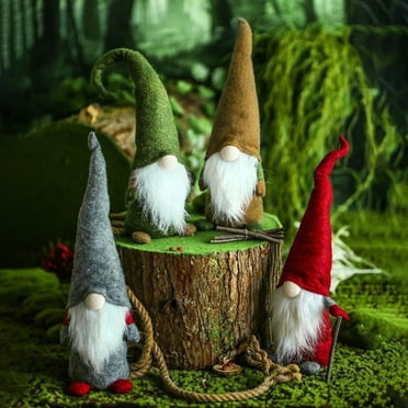 Swedish Gnome Christmas Decorations - Faceless Gnome - Scandinavian Elf - Plush Birthday Present - Home Ornaments Xmas Decors Dolls Table Decor