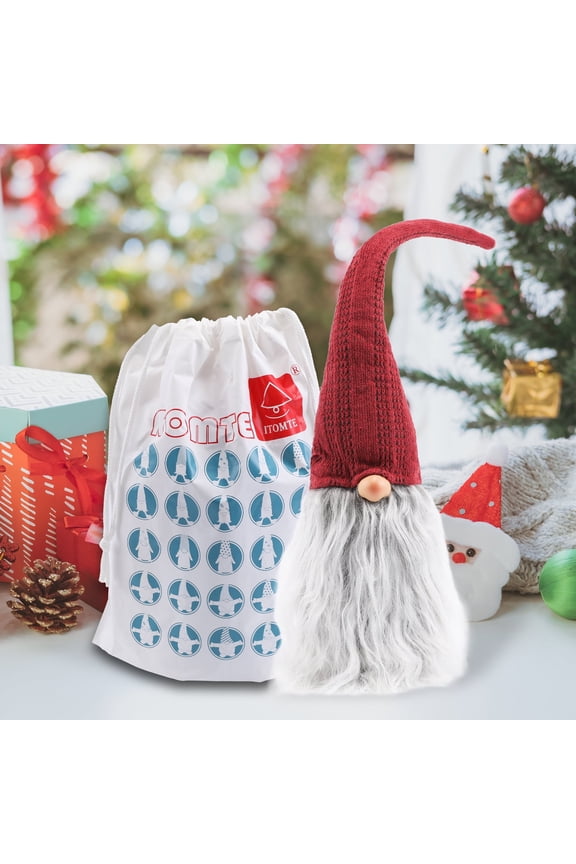 Swedish Handmade Santa Claus - Scandinavian Dwarf - Nordic Plush Doll- Elf Doll - Gnome Ornament - Christmas Decoration - Home Decor- Valentine's Day home decor