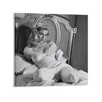 Swedish Hottest Actresses Anita Ekberg Retro Poster Art Poster Canvas Painting Decor Wall Print Photo Gifts Home Modern Decorative Posters 28x28inch(70x70cm)