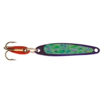 Swedish Pimple Jigging Lure, 1/4oz, 1-3/4 in, Purple Ice