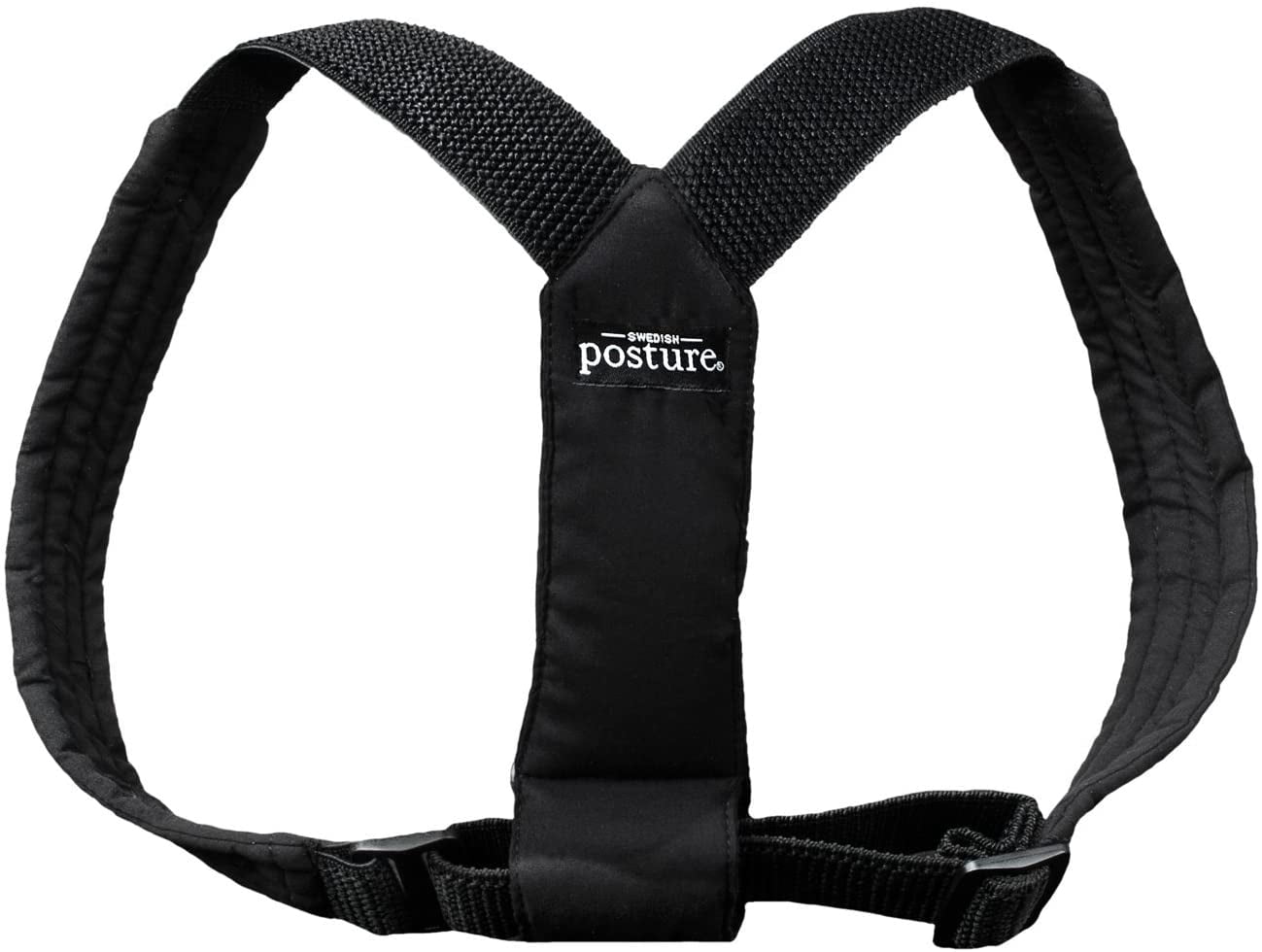 Swedish Posture Classic Shoulder and Upper Back Support m-L (Unisex) Black