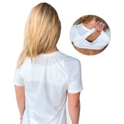 Swedish Posture - Posture Reminder T-Shirt for Women - White - Small